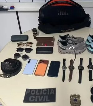 Suspeito de furtos em condomínio de luxo em Alagoas é preso na Bahia