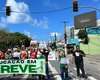 Em greve, professores da rede estadual realizam protesto no Parque Centenário