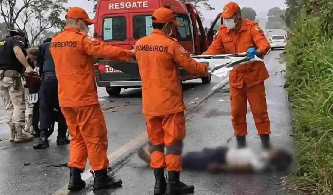 Colisão fatal entre carro e moto deixa uma pessoa morta em São José da Laje