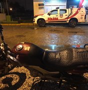 Motocicleta roubada é encontrada em posto de combustíveis em Arapiraca