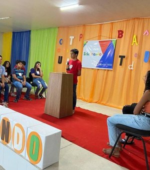 Alunos da rede municipal de Lagoa da Canoa participam do projeto Soletrando