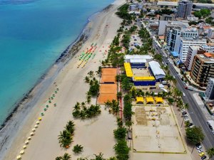 Maceió vai sediar Circuito Brasileiro de Vôlei de Praia em fevereiro