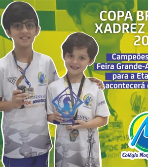 Estudantes de Arapiraca participam da Copa Brasil de Xadrez Escolar