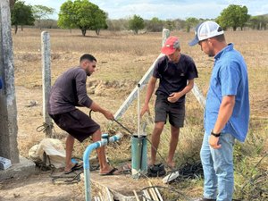 Prefeito Theobaldo Cintra reforça compromisso com a manutenção de poços artesianos em Major Izidoro
