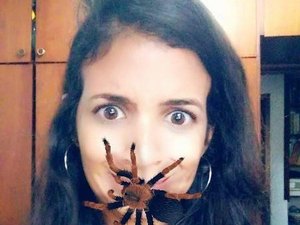 Depois do cachorro fofo, aranha na cara viraliza; veja como usar o filtro