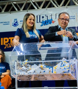 IPTU 2026: Sorteio contempla arapiraquenses com R$165 mil em prêmios