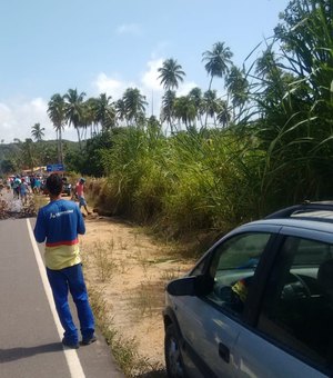[Vídeo] Rodovia AL 101 Norte é bloqueada em São Miguel dos Milagres