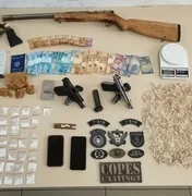 Casal suspeito de homicídios é preso após troca tiros com a polícia