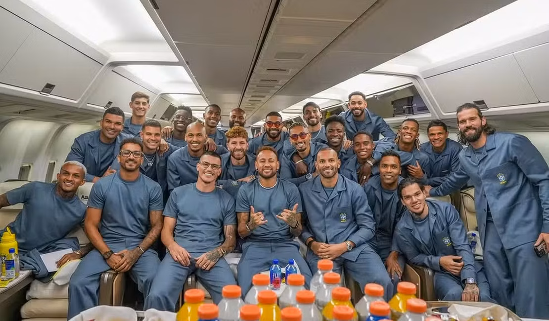 Seleção chega aos Estados Unidos, e Ancelotti opina: 'Essa Copa não tem favorito'