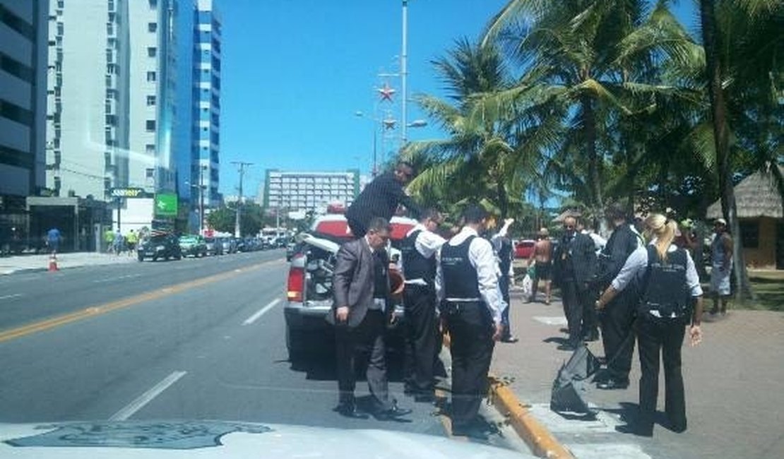 Para combater crimes, operação é montada na orla de Maceió