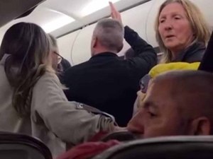 'Deixem tudo e saiam': Passageiro relata momento de incêndio no aeroporto