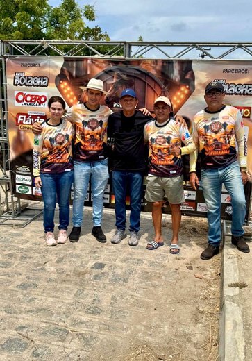 Cícero Cavalcante marca presença na Cavalgada realizada na Barra de Santo Antônio