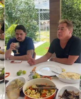 Zé Felipe almoça com família após anúncio de término com Ana Castela