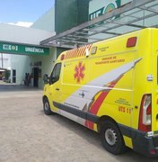 Adolescente fica ferido após colisão entre carro e motocicleta em Arapiraca