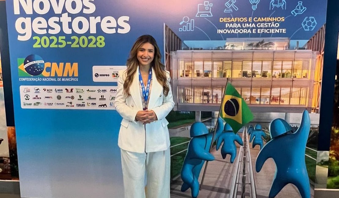 Prefeita eleita de Jacuípe participa de Seminário de Novos Gestores