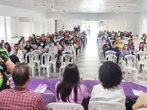Seminário Interdisciplinar discute rede de apoio para enfrentamento à violência contra a mulher, em Palmeira