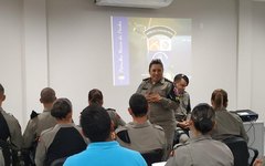   Patrulha Maria da Penha realiza capacitação dos policiais militares irão atuar em Arapiraca