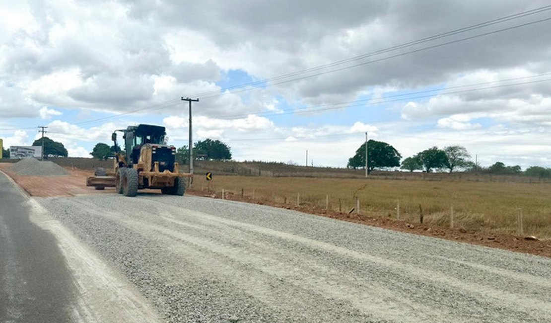 Duplicação Palmeira a Arapiraca avança em novo trecho