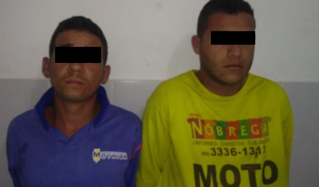 Assaltantes são presos com arma de fogo e pertences de vítimas em Maceió