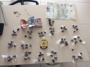 Casal é preso suspeito de tráfico de drogas no interior de Alagoas