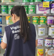 Vigilância Sanitária faz fiscalização em fórmulas infantis da Nestlé em Palmeira dos Índios