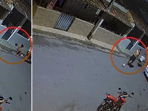 Imagens flagram possível de tentativa de aliciamento de crianças em Rio Largo