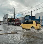 Maceió tem risco moderado de chuvas e alagamentos nesta terça-feira