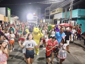 Bloco Curumim e Arrasta Sagrada agitam o domingo de prévias carnavalescas em Palmeira