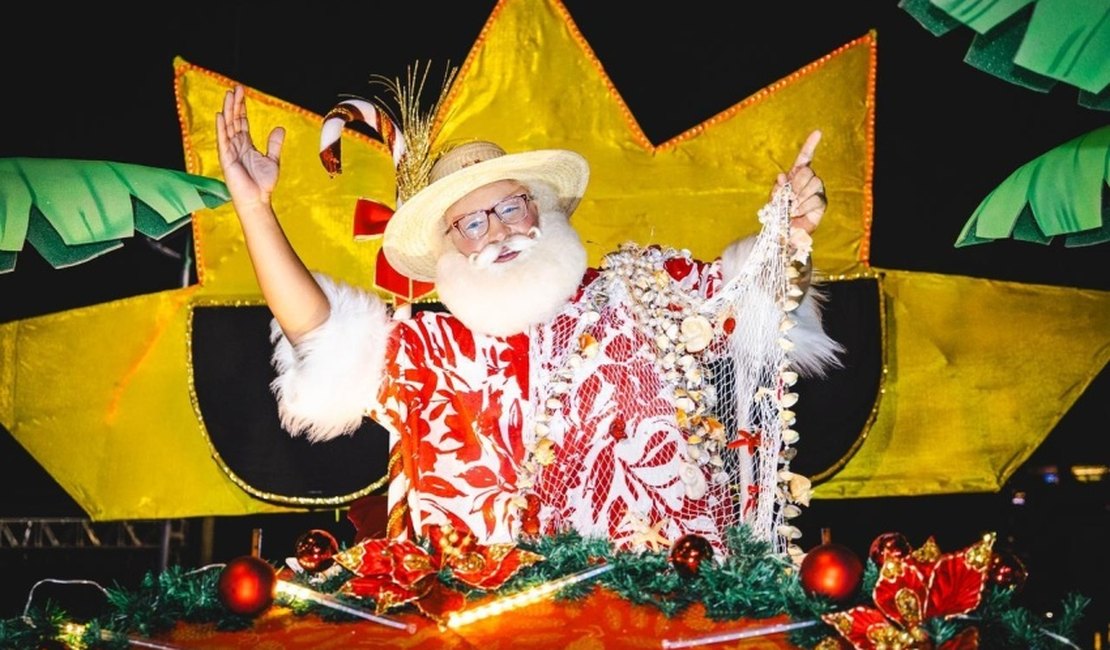 Desfile natalino vai percorrer diversos bairros de Maceió; confira datas e horários