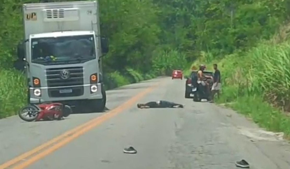 Homem fica ferido após acidente na zona rural de Viçosa