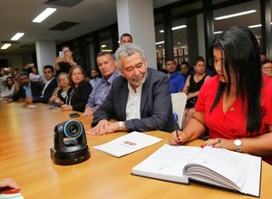 Empossada nova secretária da Mulher e dos Direitos Humanos