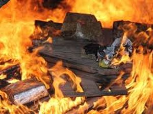 Polícia Federal incinera droga em Marechal de Deodoro