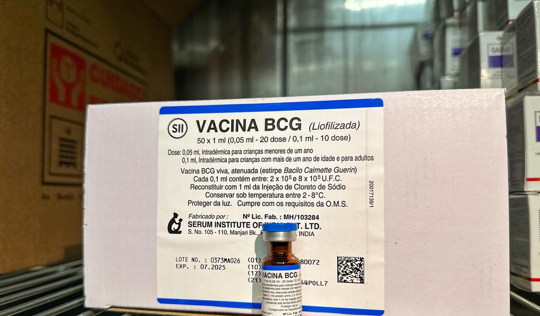 Sesau reforça importância de pais levarem crianças para tomar a vacina BCG