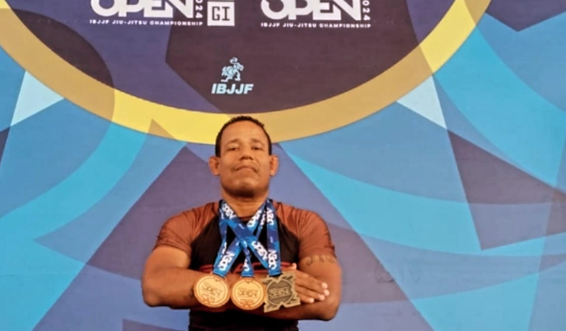 Alexandre Negão torna-se campeão em evento internacional de Jiu-Jitsu em Brasília-DF