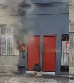 Princípio de incêndio é registrado em galeteria no bairro da Ponta Grossa