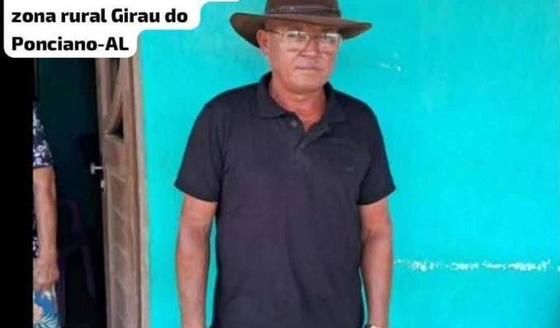 Morador de Girau do Ponciano desaparece e ferramenta com marcas de sangue chama atenção