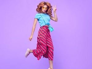 Listras continuam sendo boa tendência fashion