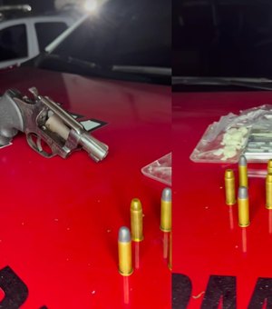 Homem é preso com arma e drogas em condomínio da parte alta de Maceió