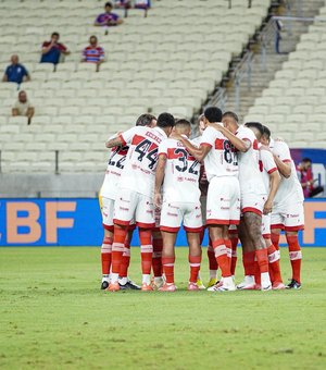 CRB sai em desvantagem na Copa do Brasil; vaga será decidida no Estádio Rei Pelé