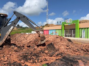 Prefeitura de Taquarana inicia obras para melhorar acesso à Creche Cria no município