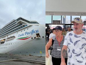 Primeiro navio da temporada de cruzeiros chega ao Porto de Maceió