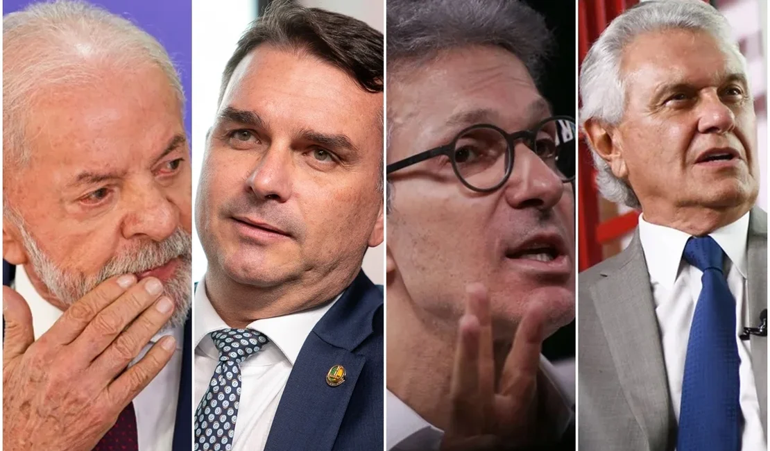 BTG/Nexus: Lula empata com Flávio, Zema e Caiado no 2º turno