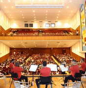 Estudantes da rede pública assistem concerto didático da Orquestra Sinfônica do Brasil em Penedo