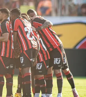 Vitória vê risco de rebaixamento aumentar depois de Santos x Palmeiras