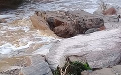 Ponte na zona rural de Girau do Ponciano caiu há quase um mês 