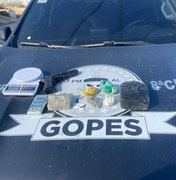 Preso suspeito de tráfico drogas e de integrar Comando Vermelho na Rota dos Milagres