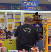 Procon Maceió fiscaliza lojas de brinquedos e parques recreativos da capital