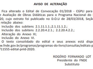 Dez pessoas são exonerados após polêmica com livros didáticos