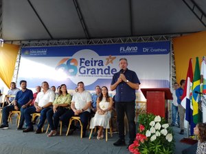 [Vídeo] Feira Grande comemora 68 anos com a presença de Arthur Lira e Rodrigo Cunha