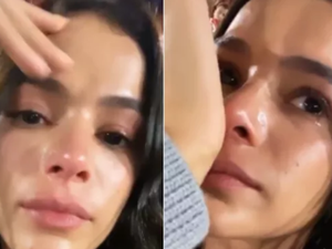 Bruna Marquezine vai às lágrimas e faz apelo a ator: ‘Mais uma chance'